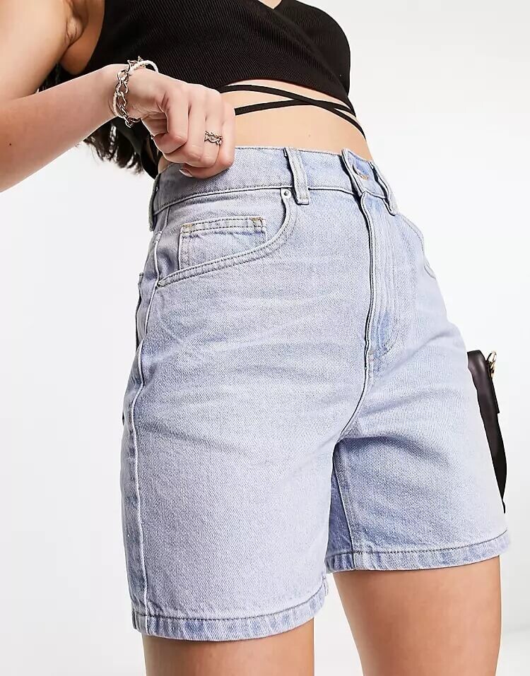 

Джинсовые шорты Asos Design, синий