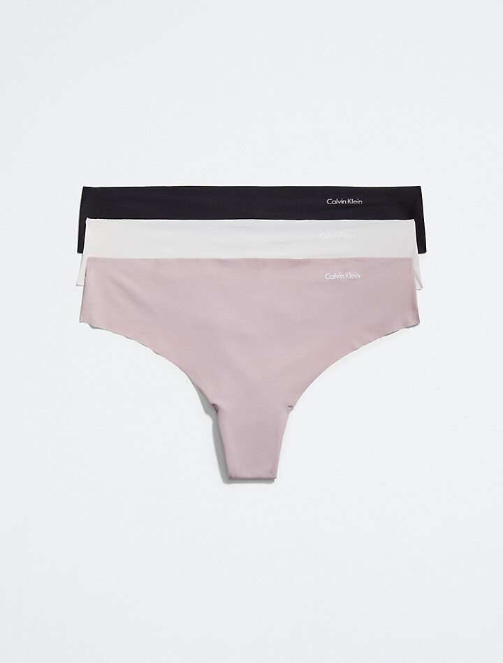 

Комплект из 3 стрингов Invisibles Calvin Klein, белый