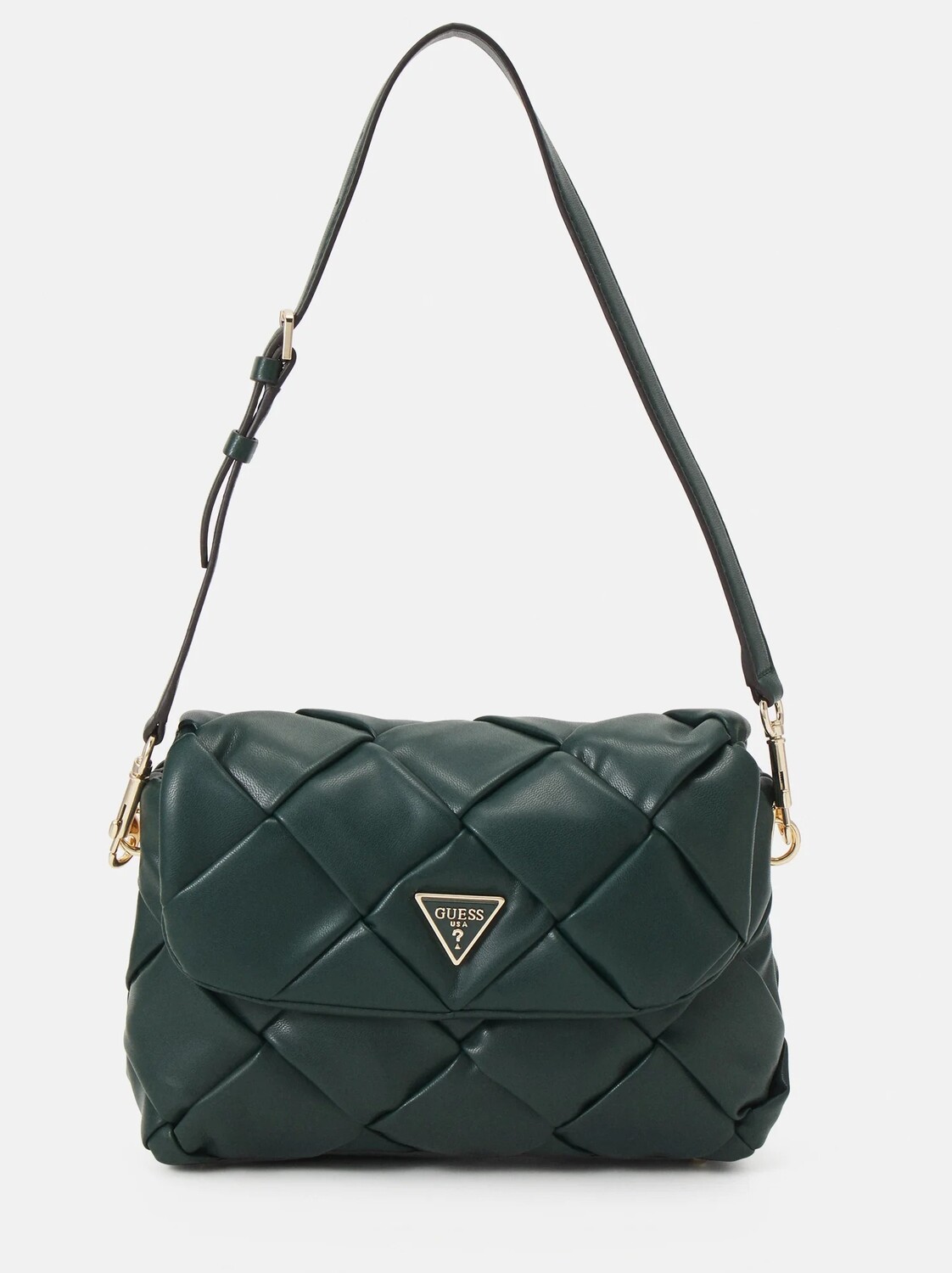 

Сумка хобо Guess Zaina Flap Shoulder, зеленый