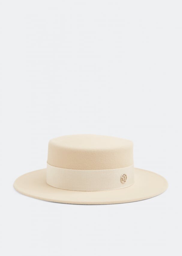 

Шляпа MAISON MICHEL Kiki hat, бежевый
