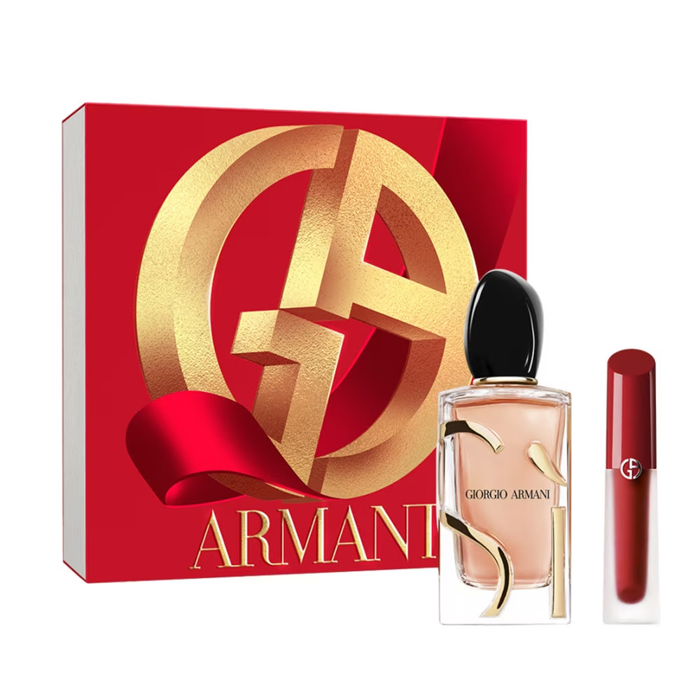 Подарочный набор Giorgio Armani Sì Intense Eau de Parfum armani sì passione eau de parfum 150 ml for women
