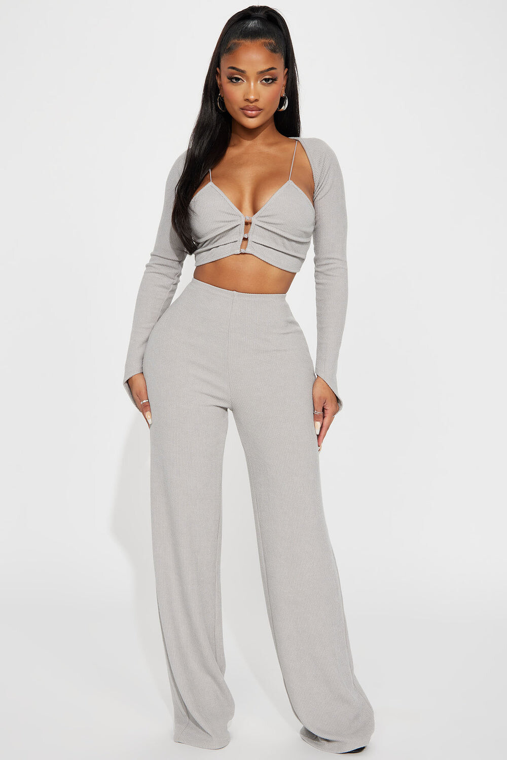 

Брюки Fashion Nova ST50134TPJ, серый