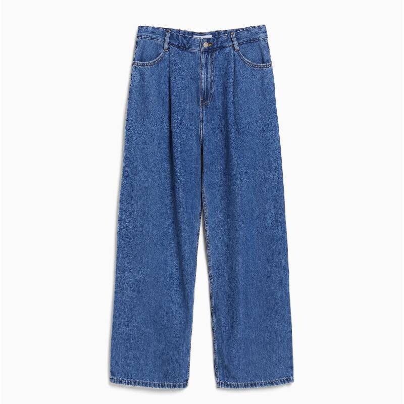 

Джинсы Bershka Pleated 90s, синий