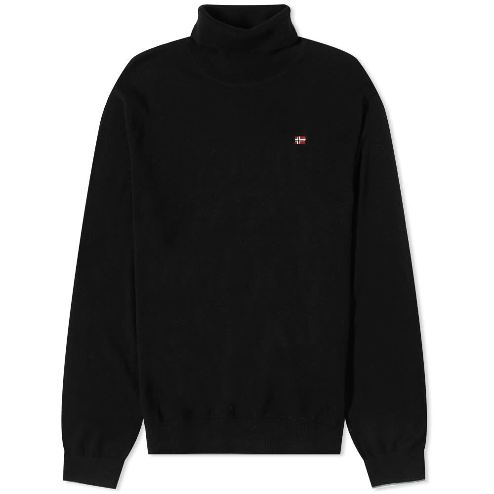 

Джемпер Napapijri Wool Roll Neck Knit, Черный