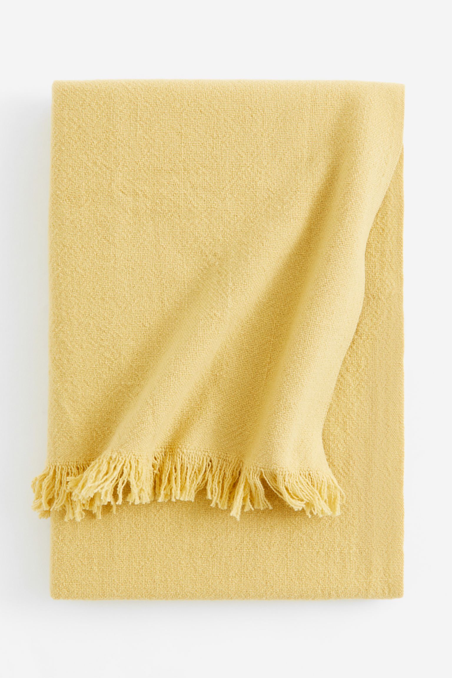 Одеяло H&M Home Wool-blend, светло-желтый