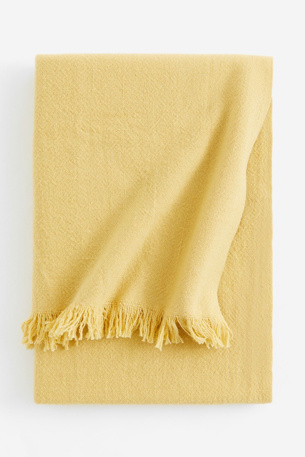 

Одеяло H&M Home Wool-blend, светло-желтый