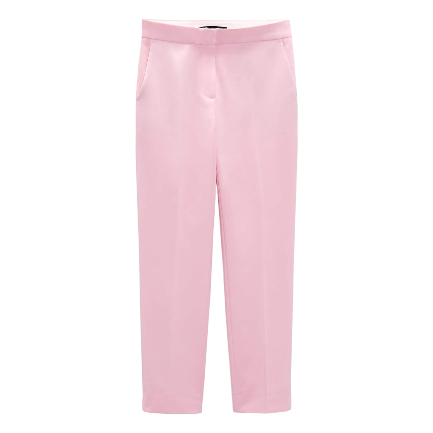 

Брюки Zara Cropped, розовый