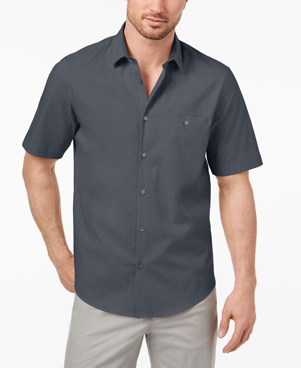 

Мужская рубашка stretch modern pocket, созданная для macy's Alfani, мульти