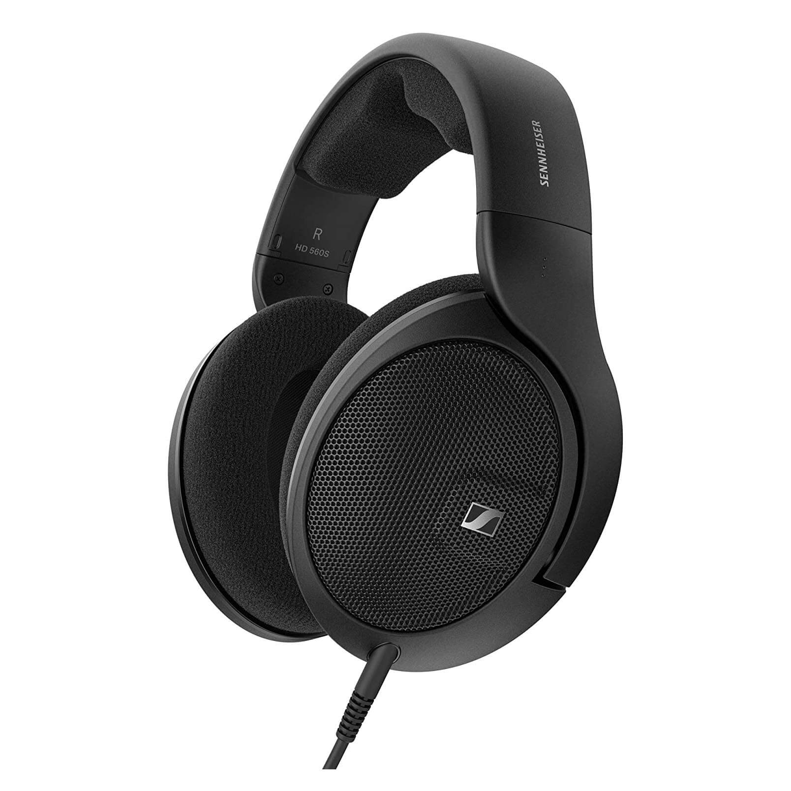 Наушники Sennheiser HD 560S, черный полностью черный супермягкий нейлоновый кабель ofc для наушников sennheiser hd599 hd569 hd 560s hd559 hd560s