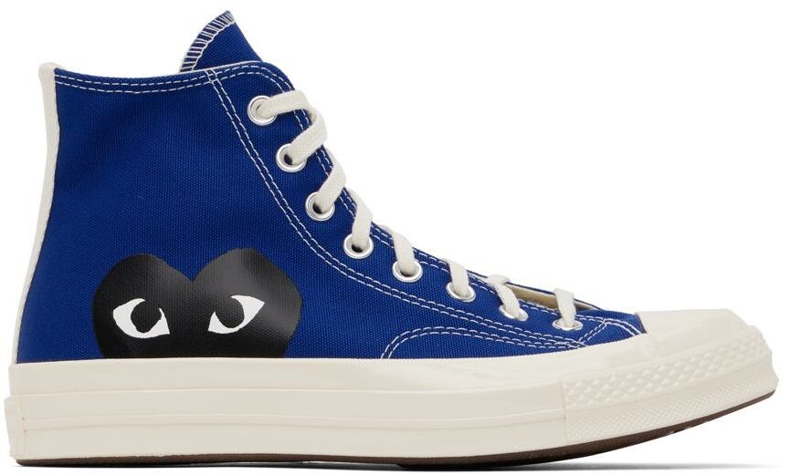 

Синие кроссовки Converse Edition Half Heart Chuck 70 Comme des Garçons Play, Синий