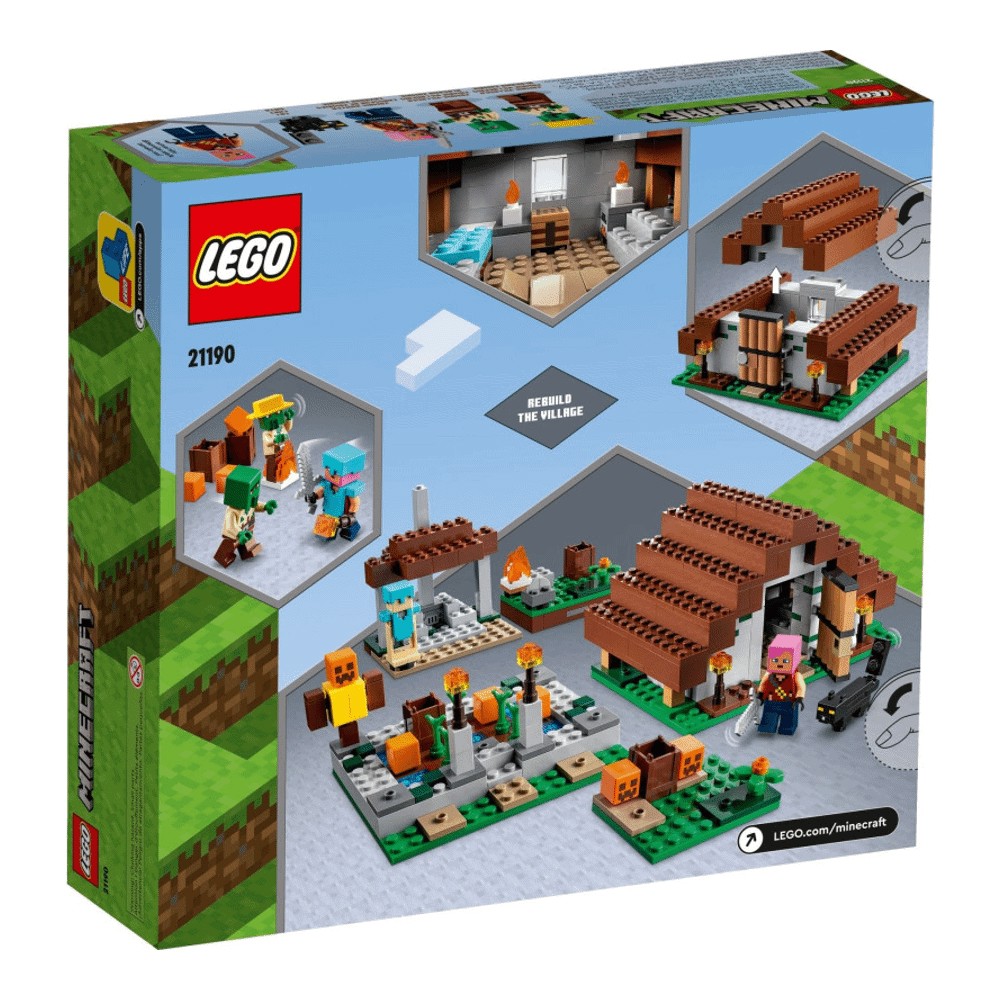 Конструктор LEGO Minecraft 21190 Заброшенная деревня