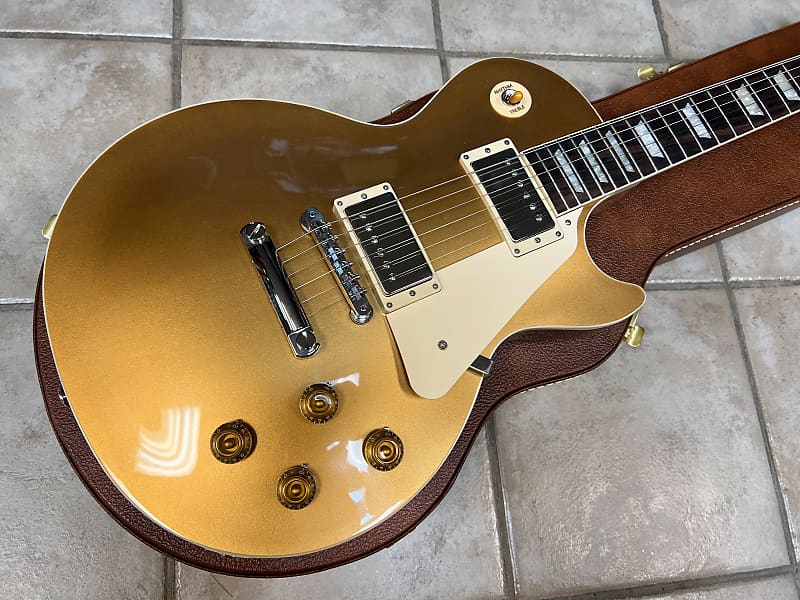 цена 2022 Gibson Les Paul Standard '50s Gold Top Электрогитара Les Paul Standard '50s Gold Top Electric Guitar
