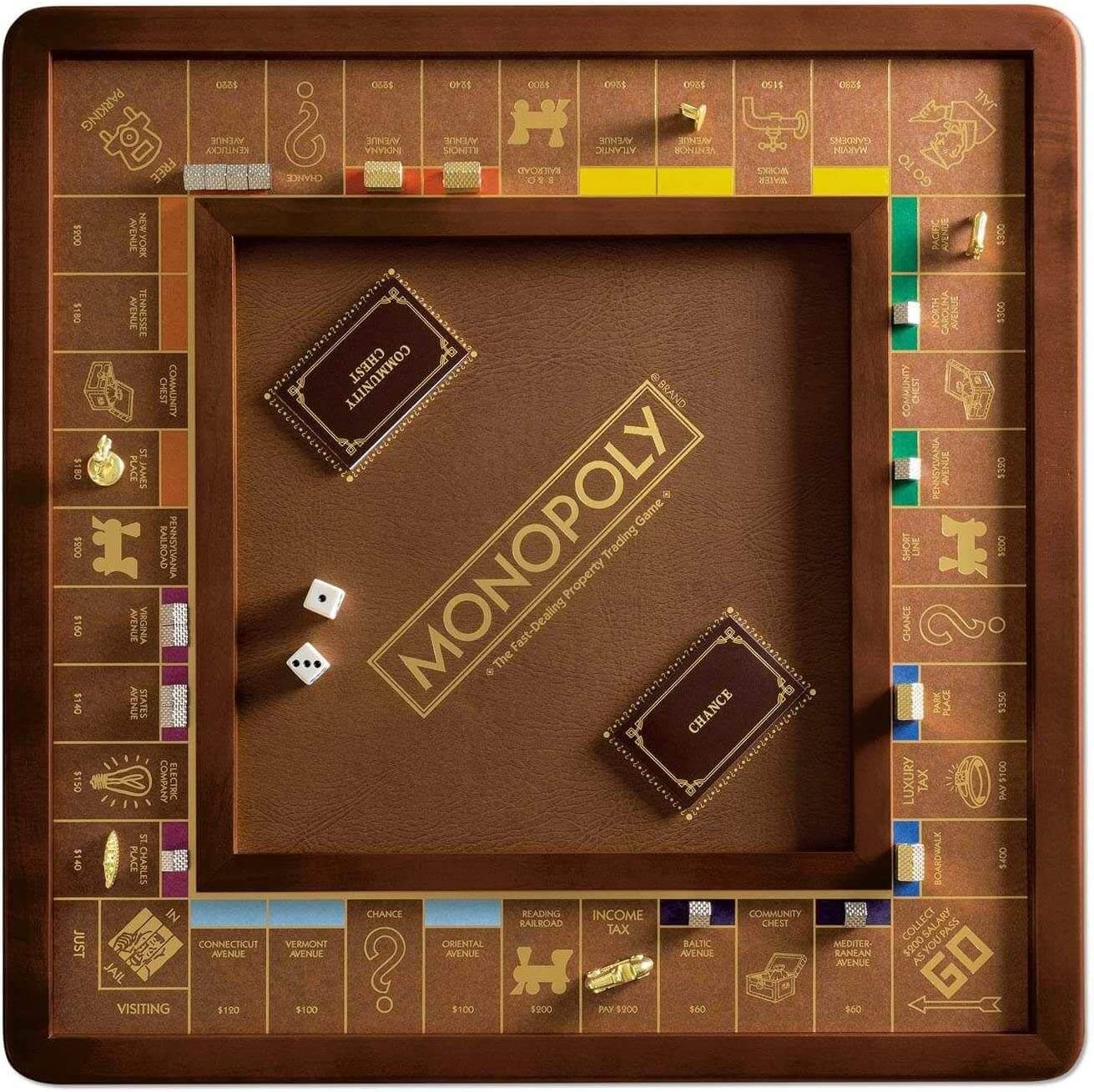 Заказать Настольная игра WS Game Company Monopoly Luxury Edition – цены,  описание и характеристики в «CDEK.Shopping»