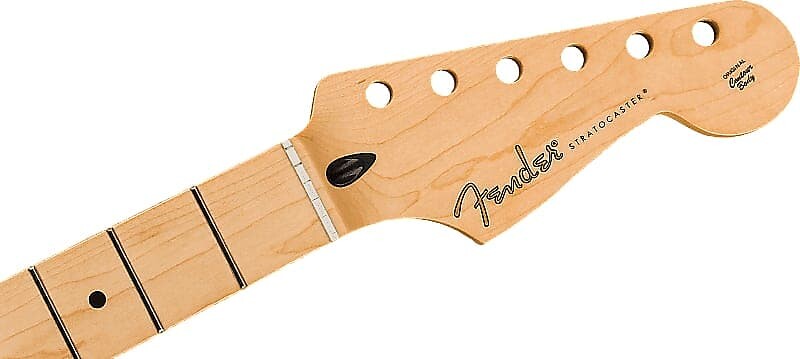 

Гриф Fender PLAYER SERIES STRATOCASTERMAPLE NECK, 22 СРЕДНИХ БОЛЬШИХ ЛАД, РАДИУС 9,5 ДЮЙМОВ, со струнным деревом (MSRP $299) Fender PLAYER SERIES STRATOCASTER NECK, 22 MEDIUM JUMBO FRETS, 9.5" RADIUS w/String Tree