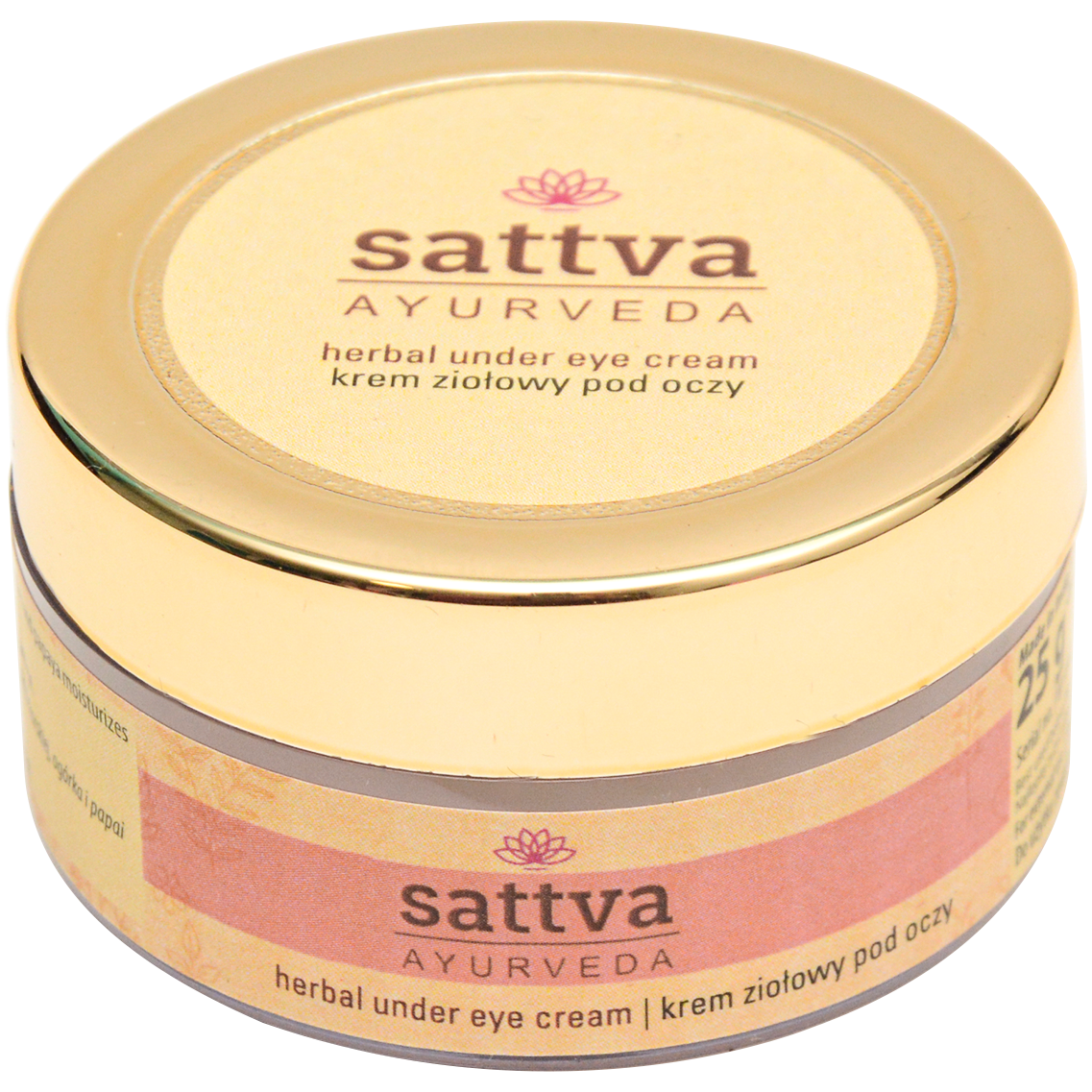 цена Sattva Ayurveda травяной крем для глаз, 25 мл