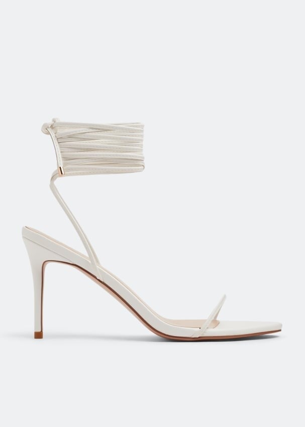 

Сандалии FEMME LA 3.0 Barely there lace-up sandals, белый