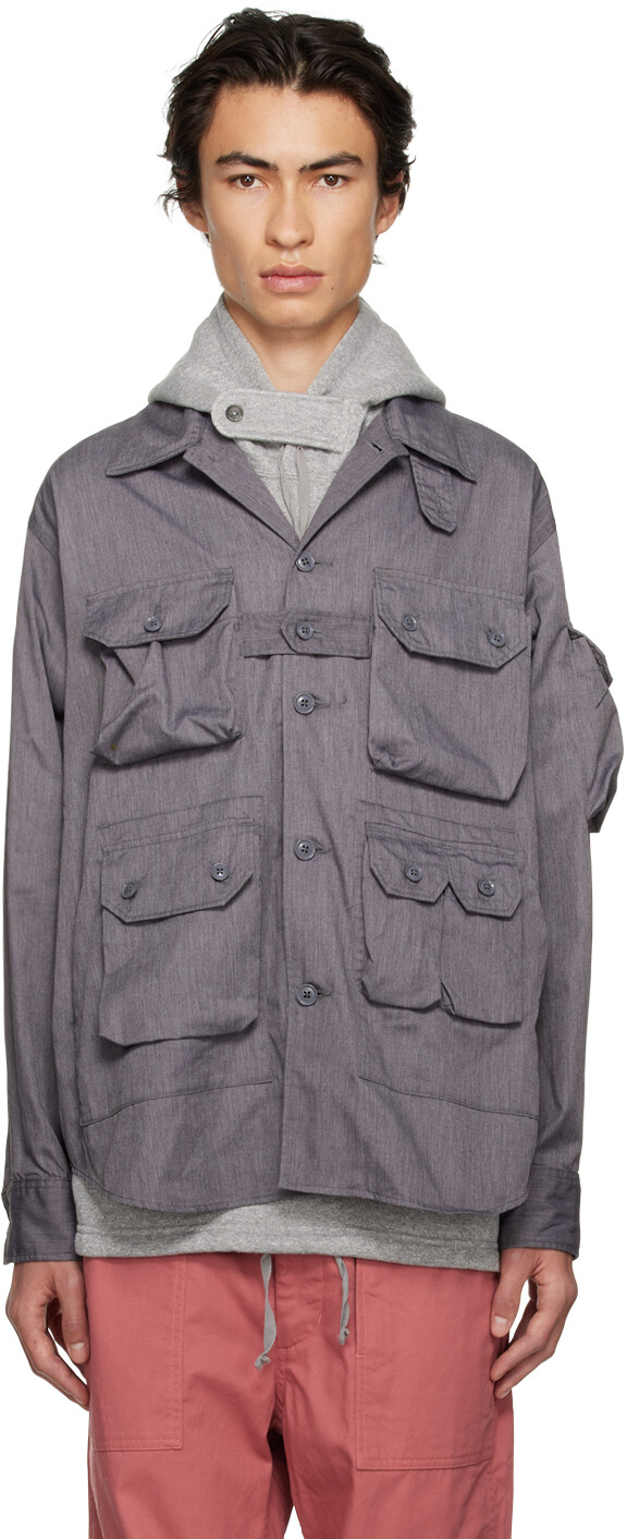 

Серая куртка исследователя Engineered Garments, Серый