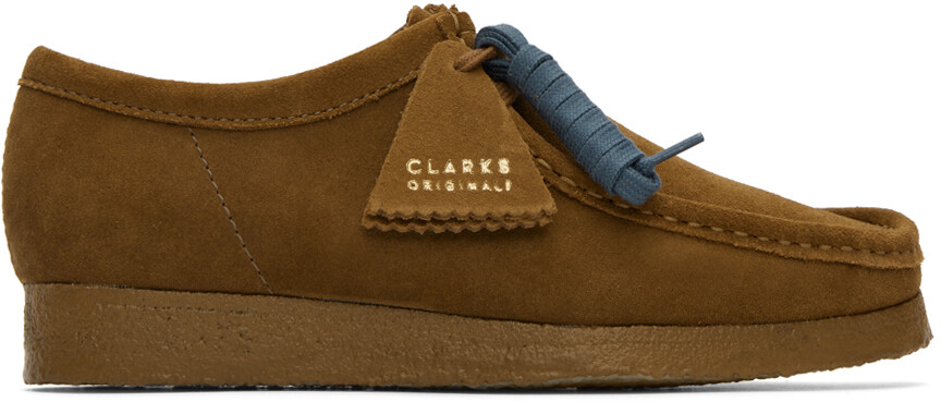 

Коричневые дерби Wallabee Clarks Originals