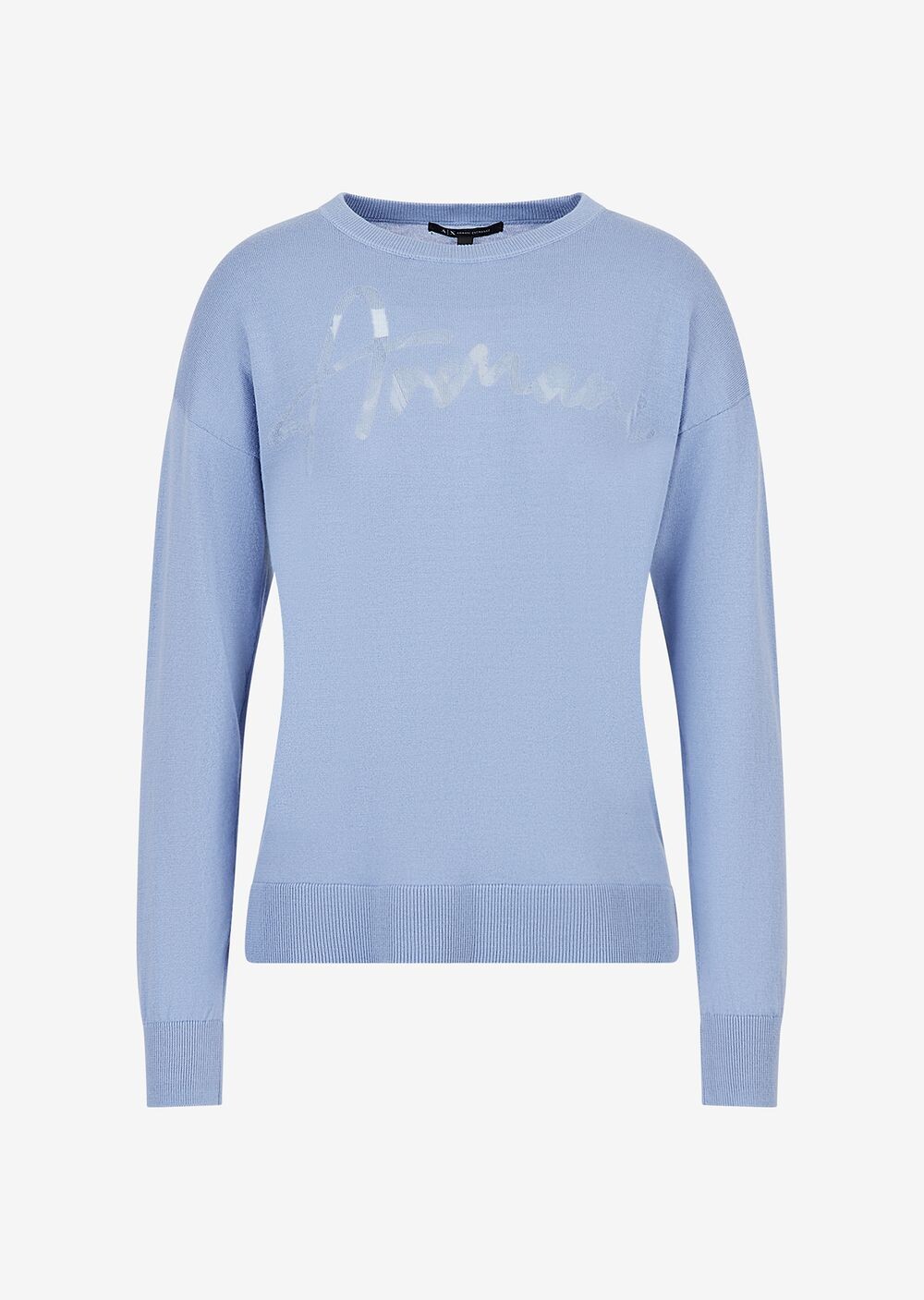 

Свитер Armani Exchange, лазурный, Синий