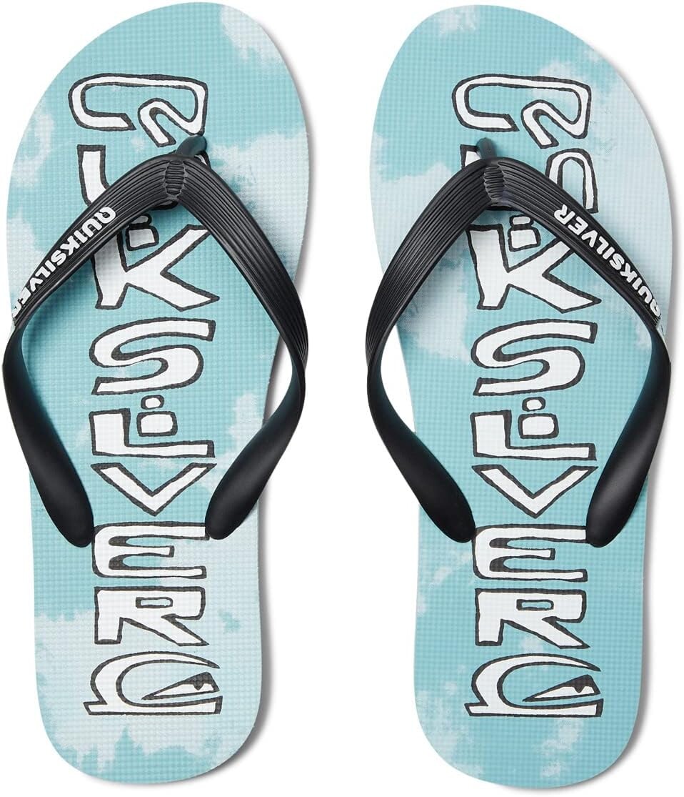 

Шлепанцы Molokai Print Quiksilver, цвет (Acid Drop) Blue 1