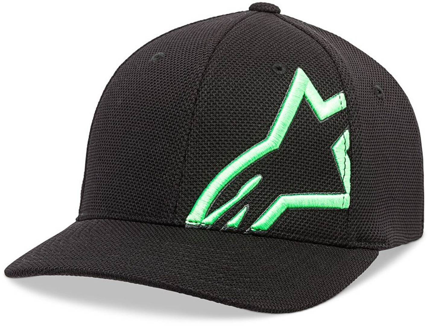 

Кепка Alpinestars Corp Shift Mock Mesh, черно-зеленая