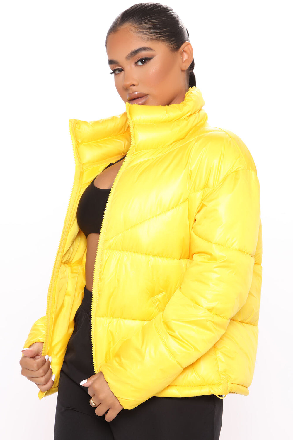 

Куртка Fashion Nova NYJK255A, желтый