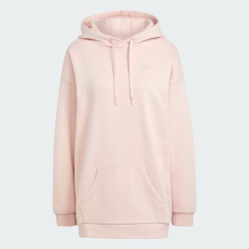 

Худи Adidas Sportswear Hyperglam Oversize, светло-розовый