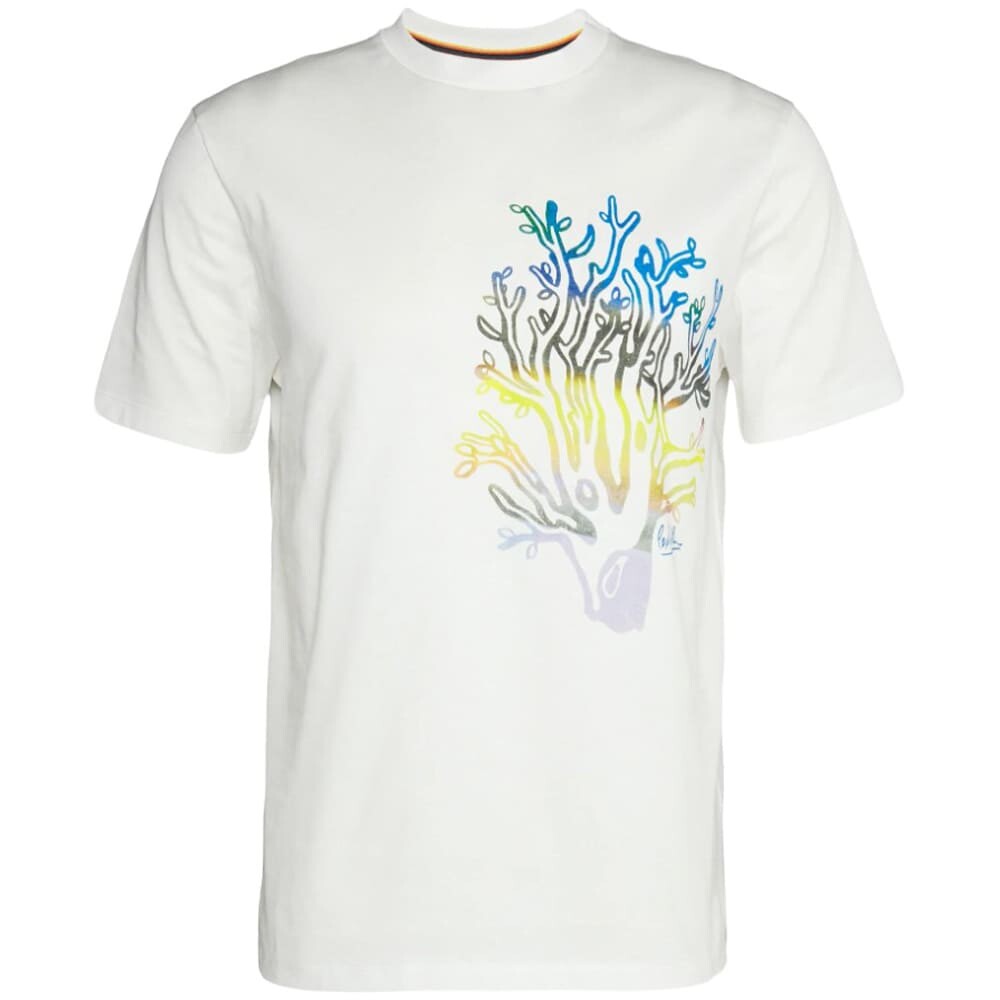 

Футболка Paul Smith Tree Print, белый