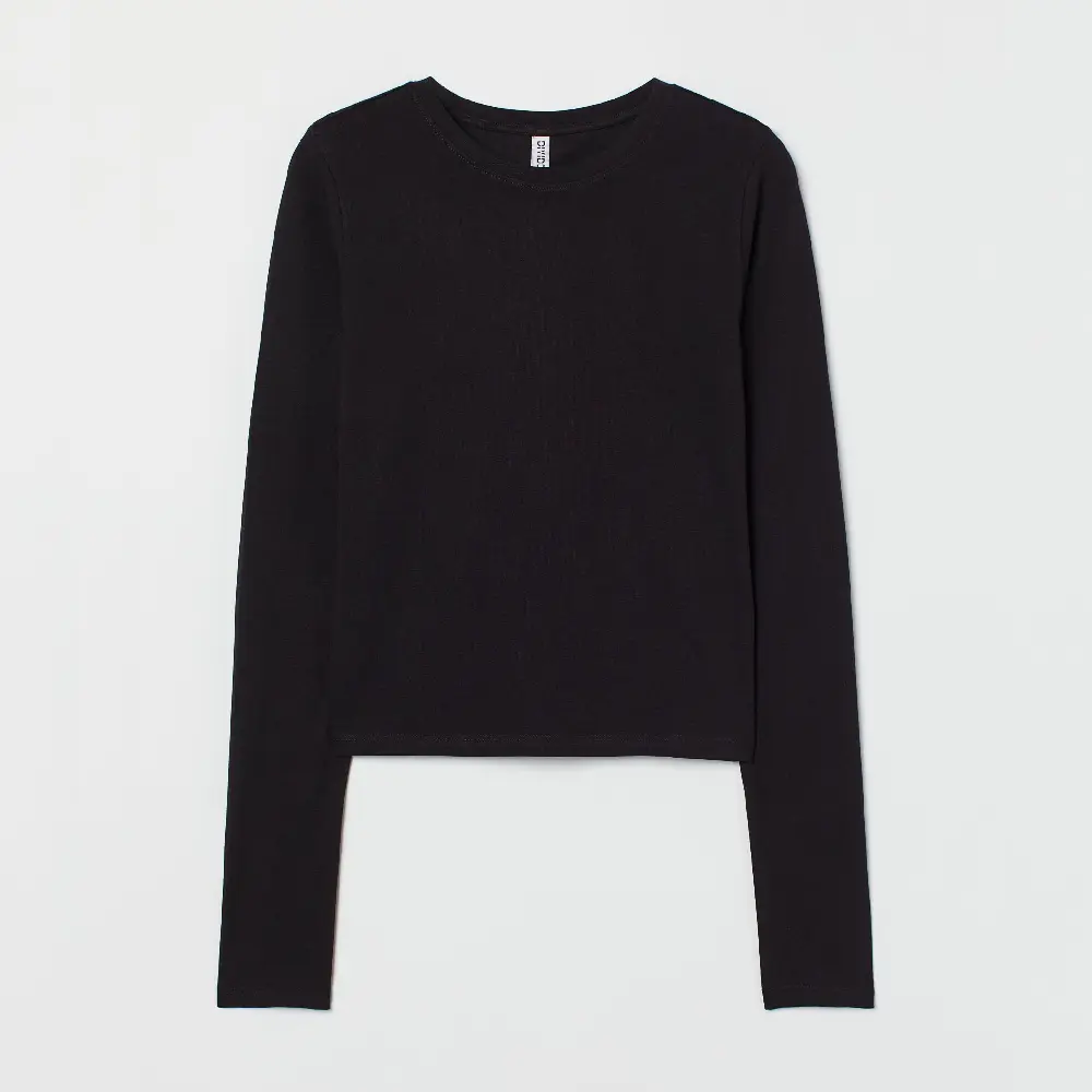 

Лонгслив H&M Printed Berkeley University, черный