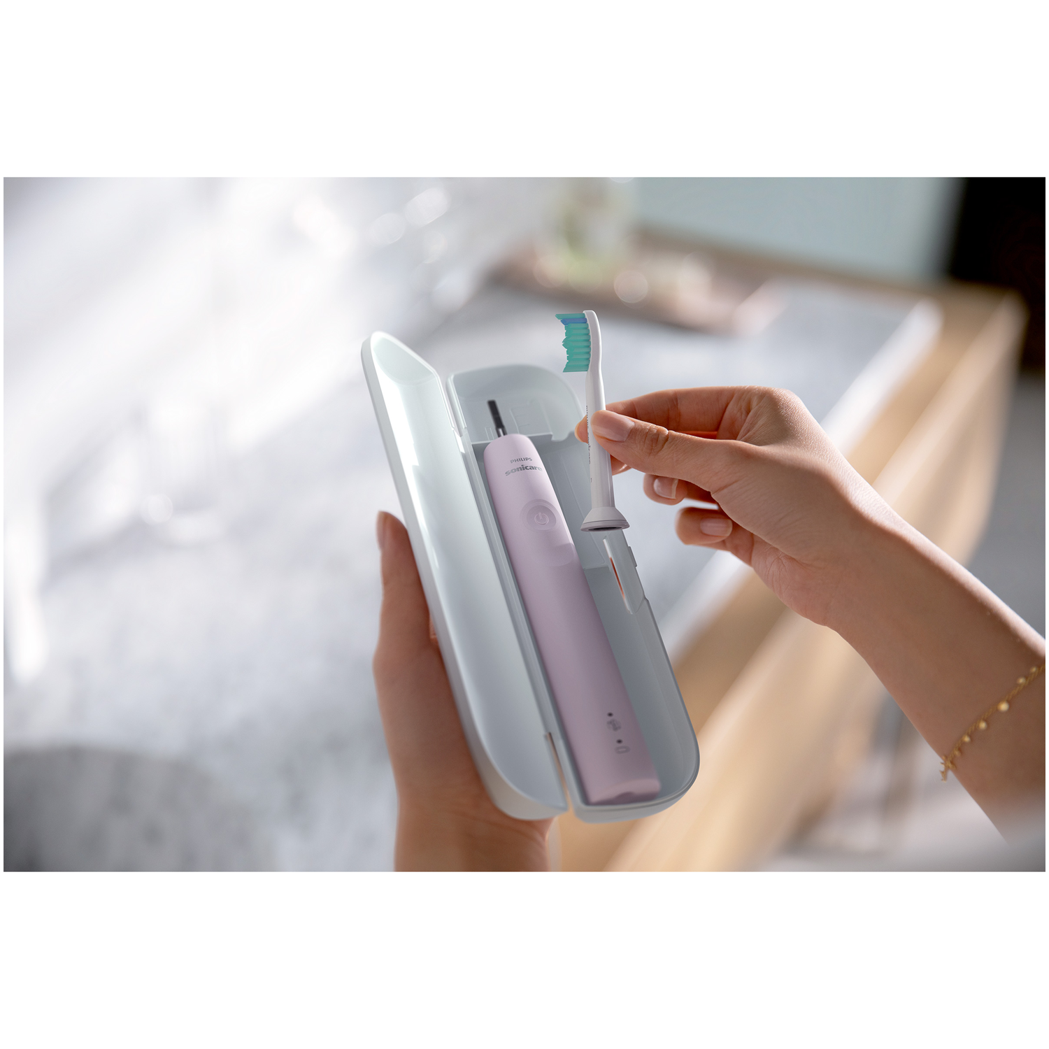 Philips Sonicare 3100 HX3673/11 звуковая зубная щетка розовая, 1 упаковка –  заказать по выгодной цене из-за рубежа в «CDEK.Shopping»