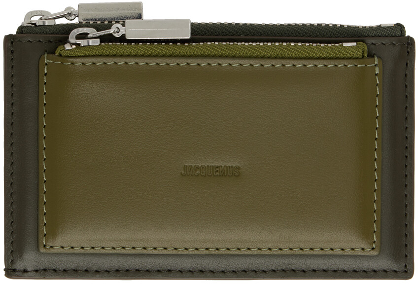 

Кошелек цвета хаки 'Le Carre Rectangle' Jacquemus