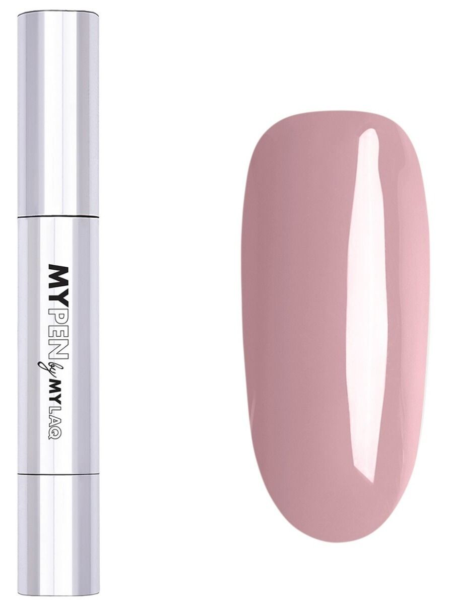 

Mylaq My Pen 3w1 гибридный лак для ногтей, My Easy Dark Nude