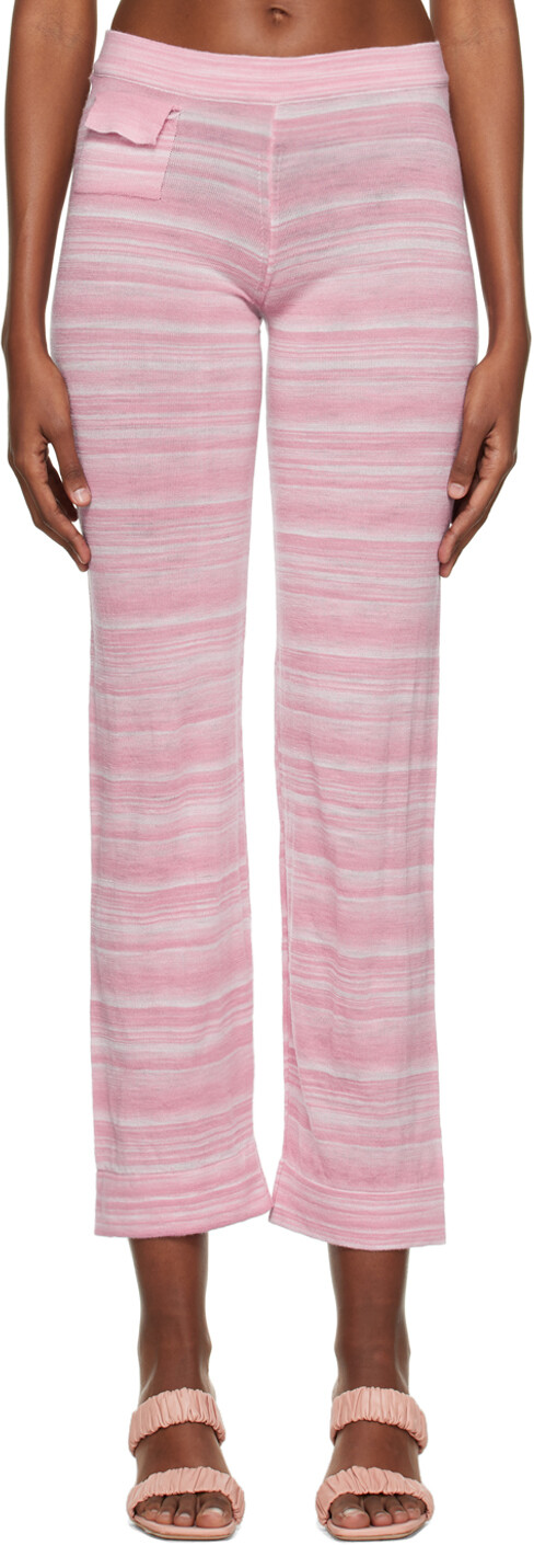 

Эксклюзивные розовые брюки Daniela Lounge от SSENSE Gimaguas