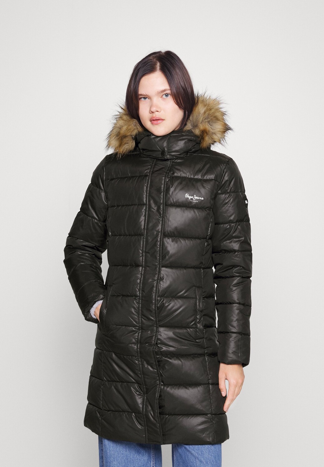 Пальто зимнее Pepe Jeans, черный
