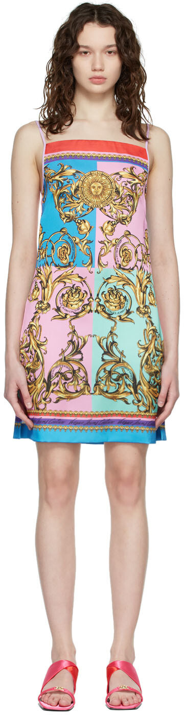 

Многоцветное платье-гирлянда Versace Jeans Couture