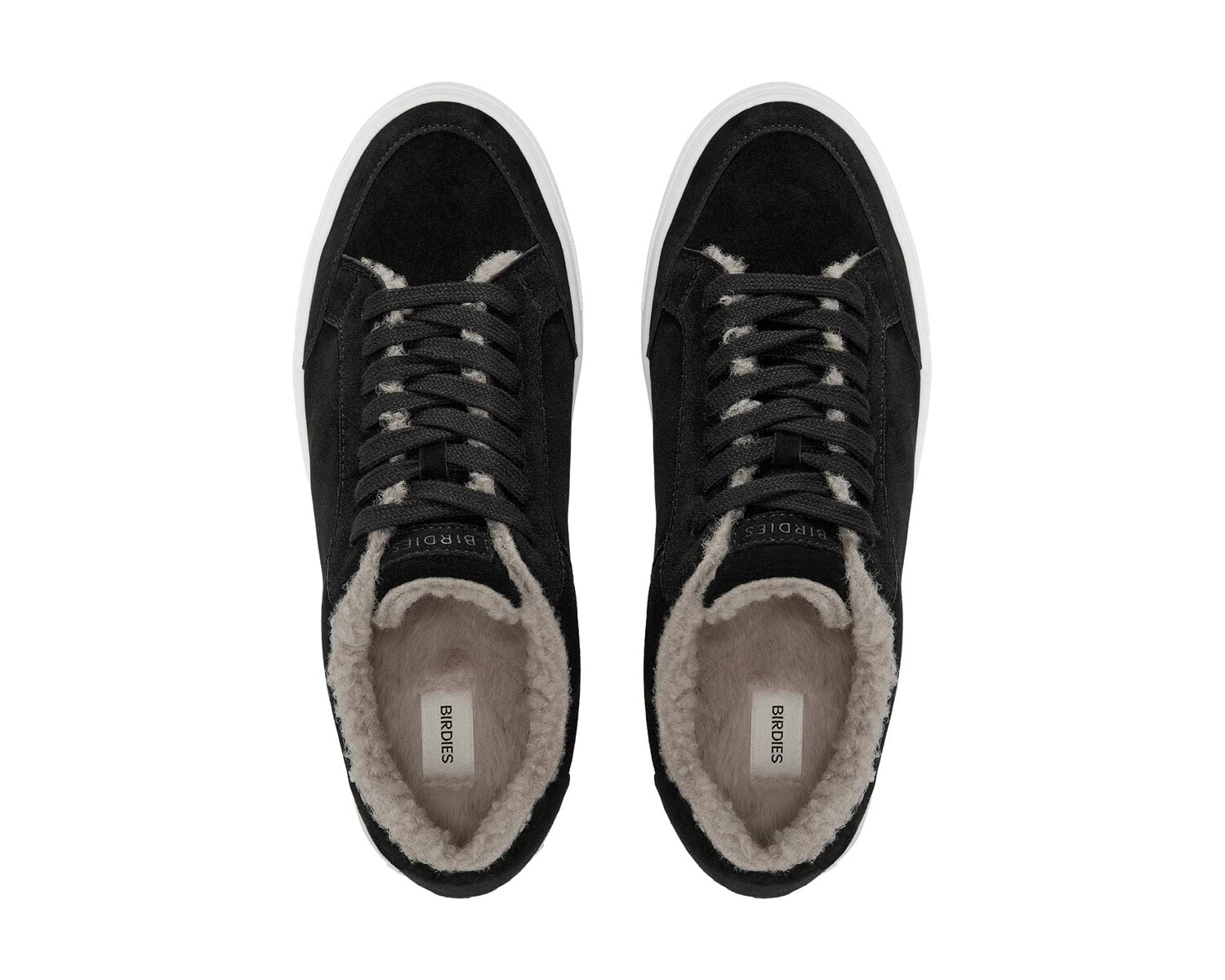 

Кроссовки Cardinal Sneaker with Faux Shearling Birdies, черный