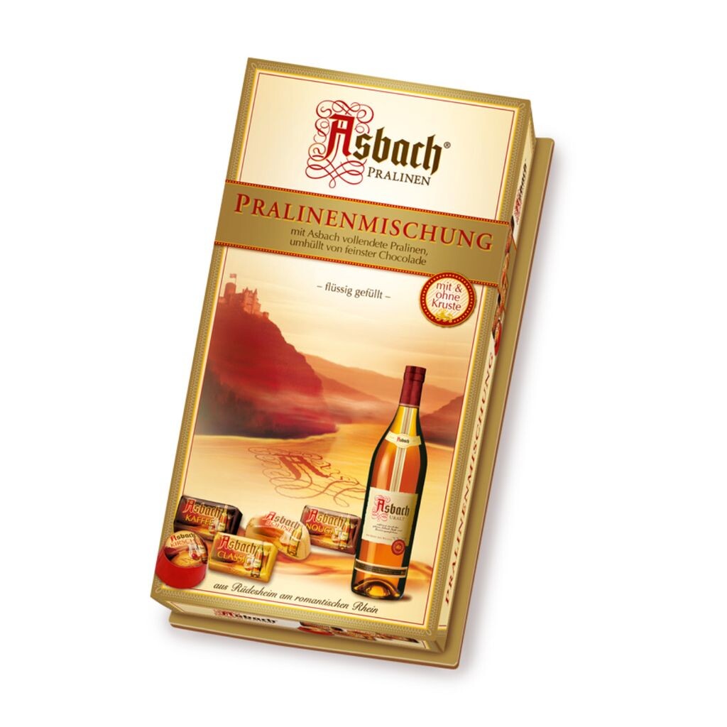 

Смесь пралине Asbach в темном шоколаде 125г