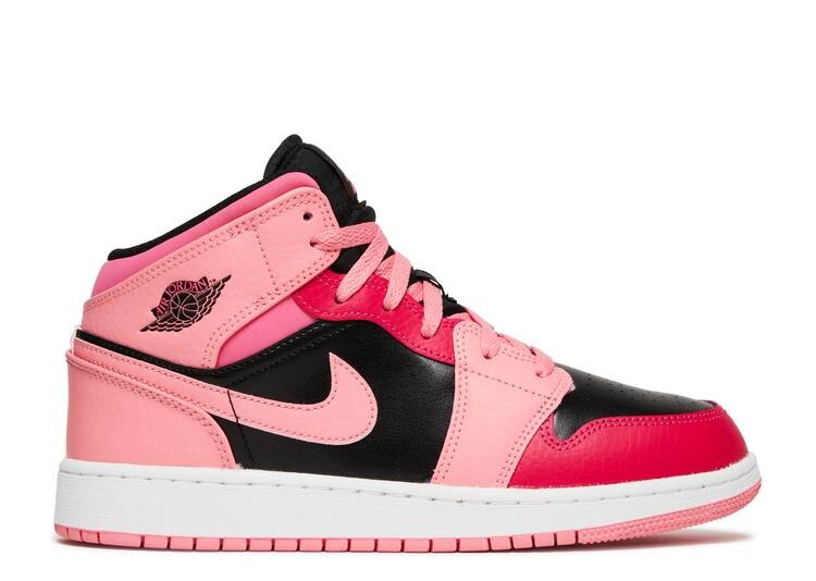 

Кроссовки AIR JORDAN 1 MID GS 'CORAL CHALK',