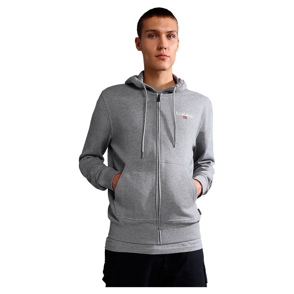 

Толстовка Napapijri B-Ice C S 1 Full Zip, серый