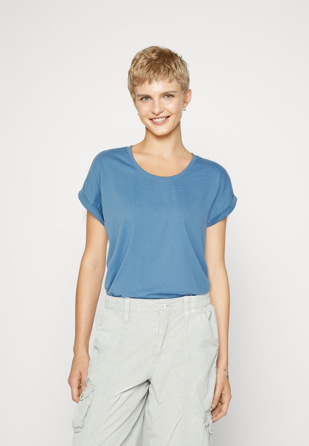 

Базовая футболка Vidreamers Pure VILA, цвет coronet blue