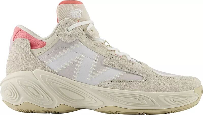 

Кроссовки New Balance Fresh Foam BB V2, светло-бежевый/розовый