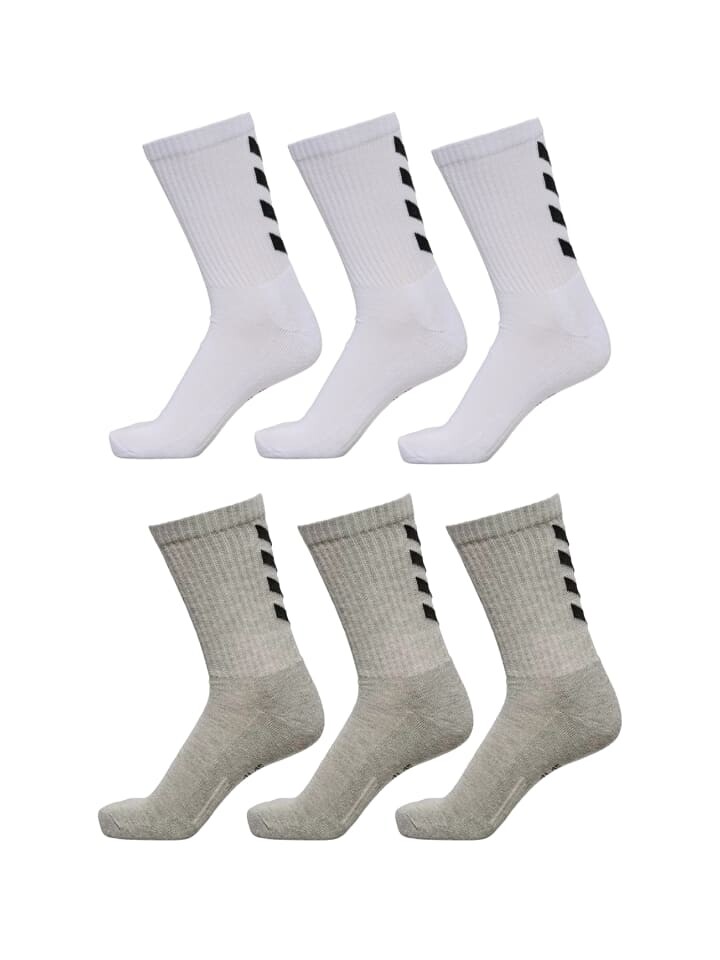 

Носки Hummel 6 er Pack Sport Lange Basic FUNDAMENTAL, цвет weiß-grau