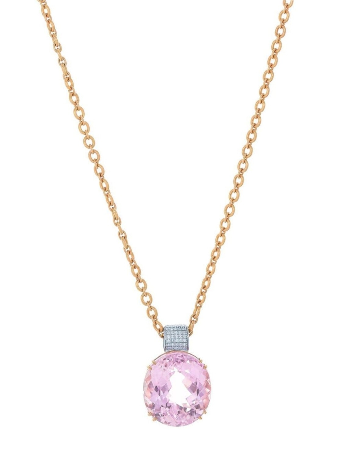 

Колье Gemmy Gem из розового золота Irene Neuwirth, розовый