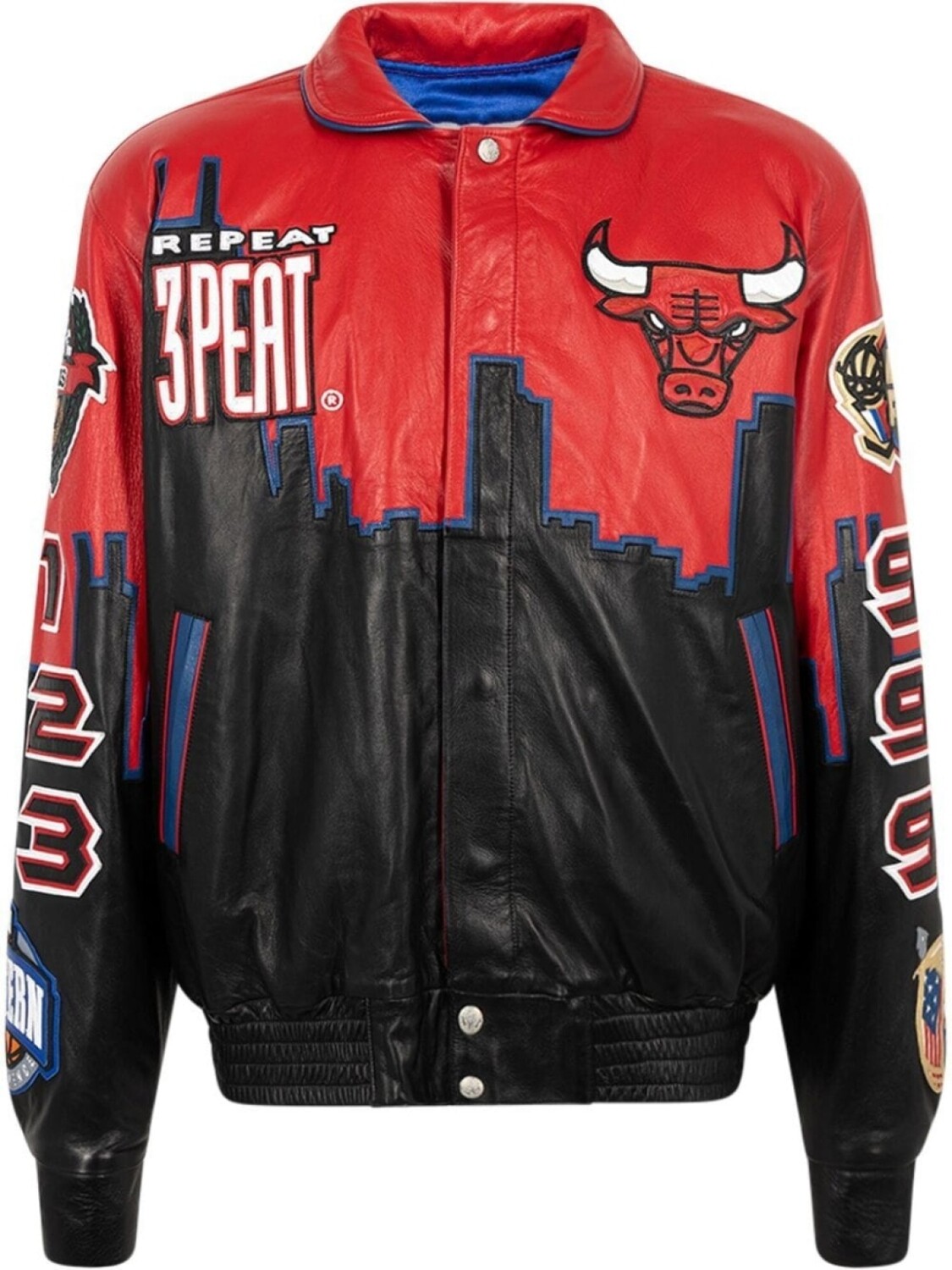 

Jeff Hamilton куртка Bulls 3Peat, черный