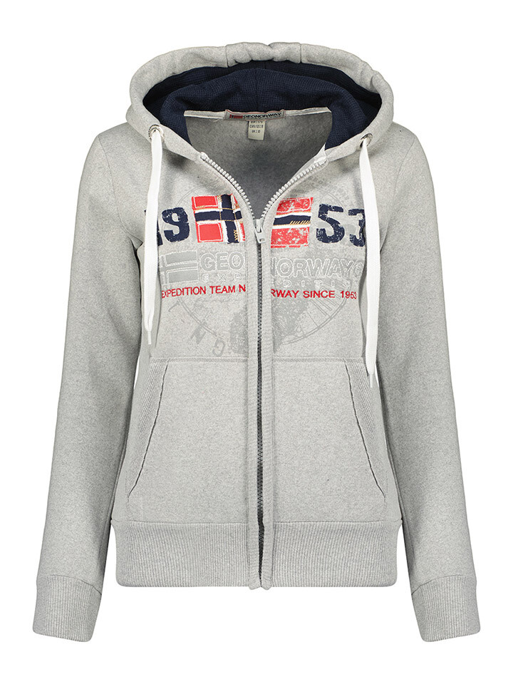 

Толстовка Geographical Norway Gapical, светло-серый