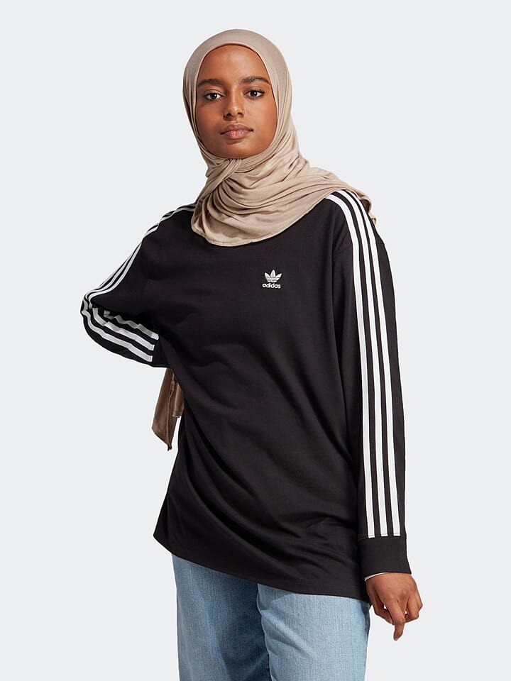 

Лонгслив adidas s, черный