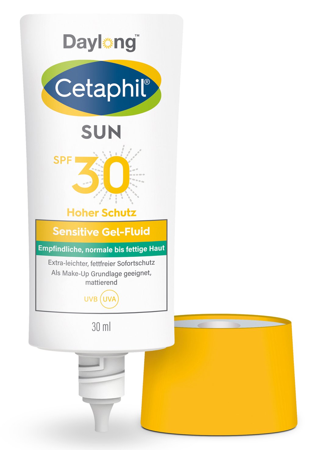 Защита от солнца SPF30 SENS GEL-FLUID GESICHT Cetaphil Sun Daylong