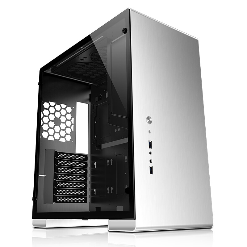

Корпус JONSBO U5, Mid Tower, серебристый/черный