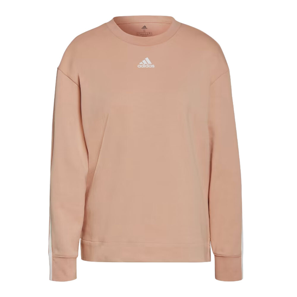 

Свитшот Adidas Essentials Relaxed 3-stripes, оранжевый