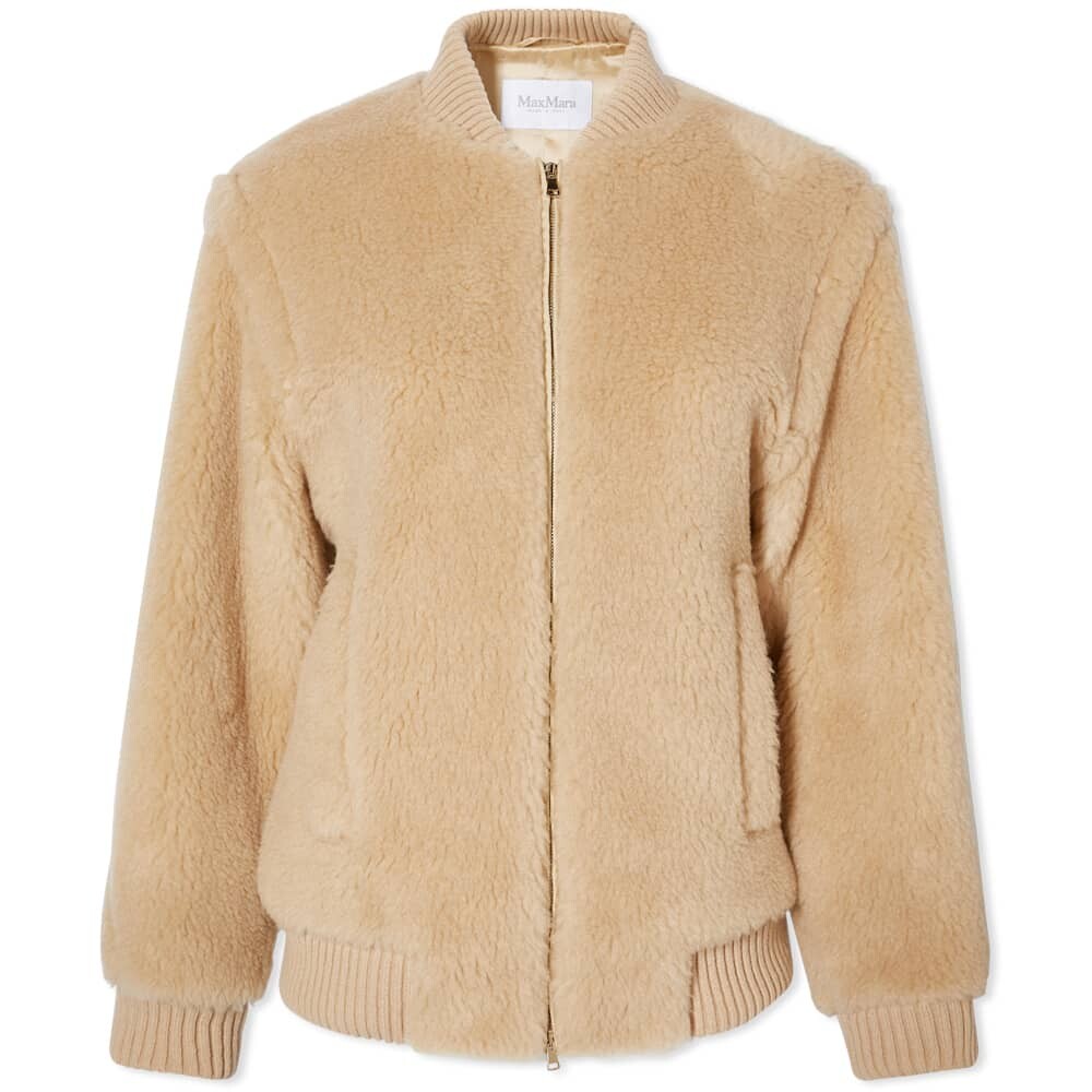 

Куртка-бомбер Arcella Teddy Max Mara, Коричневый